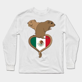 Gerbil Mexico (light) Long Sleeve T-Shirt